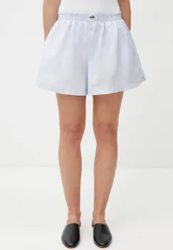Lacoste pantaloni scurti pentru femei, cu in imagine