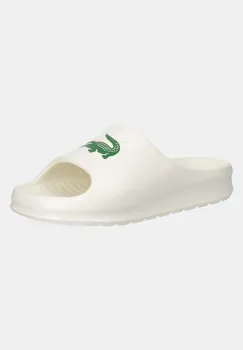 Lacoste papuci SERVE SLIDE 2.0 culoarea bej, cu platforma, 48CFA0022 imagine