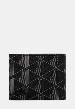 Lacoste portofel barbati, culoarea negru, NH4844LX imagine