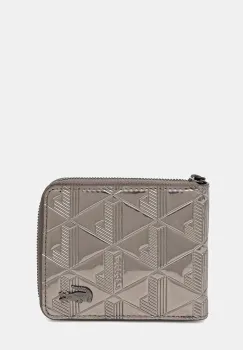 Lacoste portofel culoarea argintiu, NU4902BG imagine