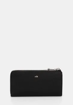 Lacoste portofel femei, culoarea negru, NF4765DZ imagine