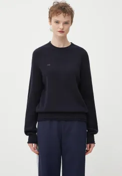 Lacoste pulover de lana culoarea bleumarin, light, AF4160 imagine
