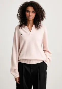 Lacoste  pulover pentru femei din casmir imagine