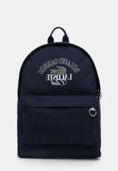 Lacoste rucsac culoarea albastru marin, mare, cu imprimeu, NH4628RG imagine