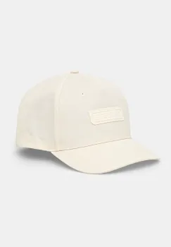 Lacoste sapca culoarea bej, cu imprimeu, RK0742 imagine
