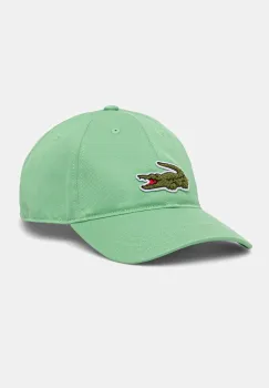 Lacoste sapca culoarea verde, cu imprimeu, RK3186 imagine