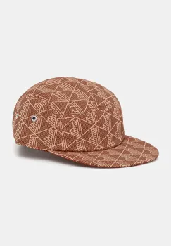 Lacoste sapca de baseball din bumbac culoarea portocaliu, modelator, RK0763 imagine