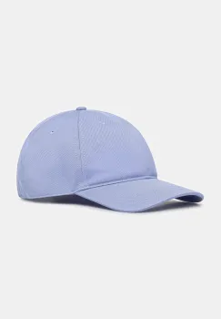 Lacoste sapca de baseball din bumbac culoarea verde, uni, RK0440 imagine