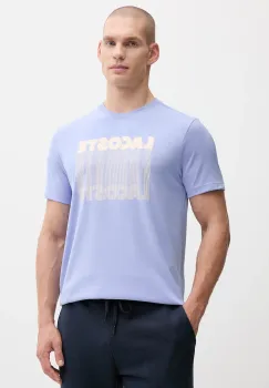 Lacoste tricou cu imprimeu, TH4781 imagine