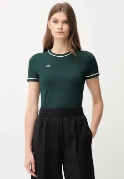 Lacoste tricou culoarea verde, TF5289 imagine