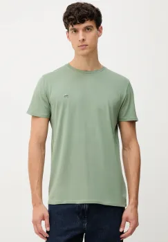 Lacoste tricou din bumbac culoarea alb, uni, TH6709 imagine
