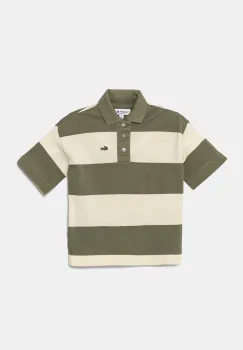 Lacoste tricouri polo din bumbac pentru copii culoarea verde, modelator, PJ8423 imagine