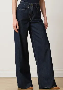 Lauren Ralph Lauren  blugi wide leg pentru femei imagine