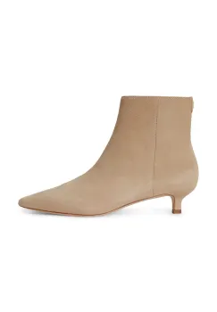 Lauren Ralph Lauren botine pentru femei din piele intoarsa Frncsa Bt Hl imagine