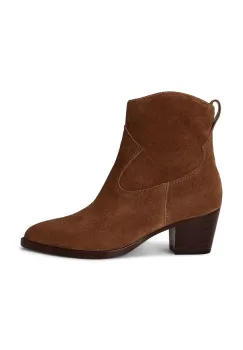 Lauren Ralph Lauren  botine pentru femei din piele intoarsa Harpher imagine