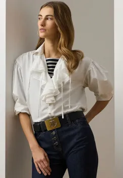 Lauren Ralph Lauren camasa din bumbac imagine