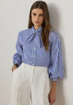 Lauren Ralph Lauren camasa pentru femei din bumbac imagine