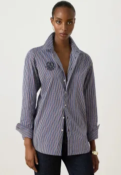 Lauren Ralph Lauren  camasa pentru femei din bumbac imagine