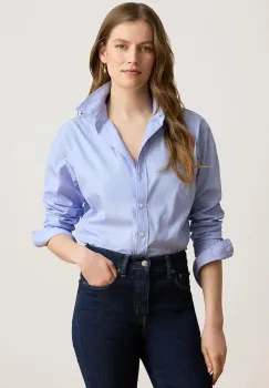 Lauren Ralph Lauren  camasa pentru femei din bumbac imagine