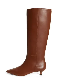Lauren Ralph Lauren cizme pentru femei din piele Frncsa Tl Hl imagine