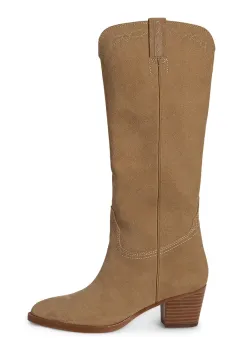 Lauren Ralph Lauren  cizme pentru femei din piele intoarsa Harpher Tall imagine
