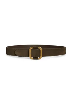 Lauren Ralph Lauren curea pentru femei din piele intoarsa imagine