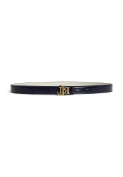 Lauren Ralph Lauren curea reversibila pentru femei, din piele imagine