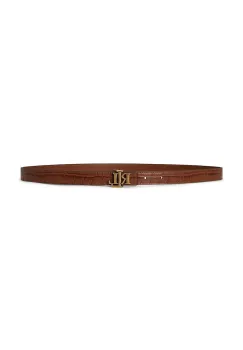 Lauren Ralph Lauren curea reversibila pentru femei din piele imagine