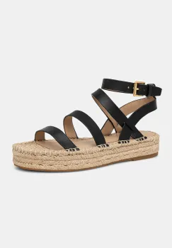 Lauren Ralph Lauren espadrile de piele Polly Gldtr imagine