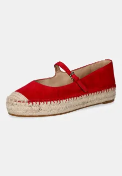 Lauren Ralph Lauren espadrile pentru femei din piele intoarsa Luize Mj imagine