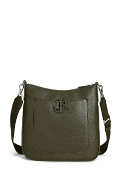 Lauren Ralph Lauren Geanta crossbody de femei din piele imagine