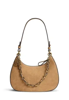 Lauren Ralph Lauren  geanta crossbody pentru femei din piele intoarsa imagine