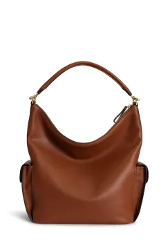 Lauren Ralph Lauren geanta de piele imagine