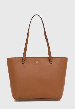 Lauren Ralph Lauren Geanta shopper pentru femei din piele imagine