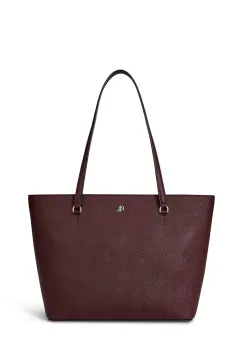 Lauren Ralph Lauren  geanta shopper pentru femei din piele imagine