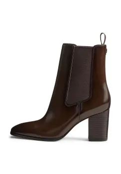 Lauren Ralph Lauren ghete scurte pentru femei din piele Rlyn Bte Hl imagine