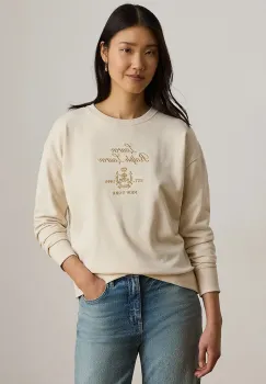 Lauren Ralph Lauren hanorac pentru femei cu bumbac imagine