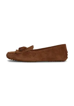 Lauren Ralph Lauren mocasini pentru femei din piele intoarsa Tayte Klt imagine