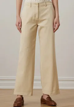 Lauren Ralph Lauren pantaloni de bumbac imagine