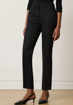Lauren Ralph Lauren pantaloni slim fit pentru femei din bumbac cu elastan imagine