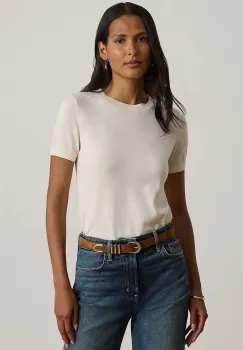 Lauren Ralph Lauren pulover cu maneca scurta pentru femei cu modal imagine