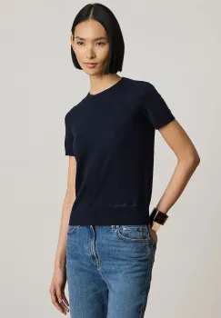 Lauren Ralph Lauren pulover cu maneca scurta pentru femei cu modal imagine