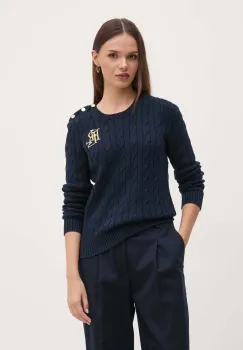 Lauren Ralph Lauren pulover de bumbac imagine