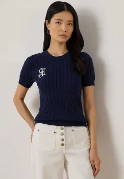 Lauren Ralph Lauren pulover de bumbac imagine