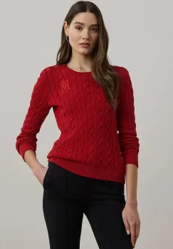 Lauren Ralph Lauren pulover de bumbac imagine