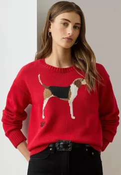 Lauren Ralph Lauren pulover de bumbac imagine