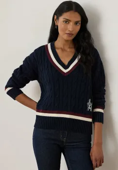 Lauren Ralph Lauren pulover de bumbac imagine