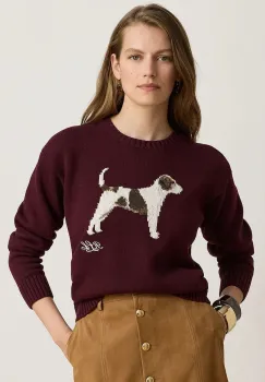 Lauren Ralph Lauren  pulover pentru copii din bumbac imagine