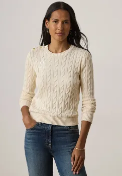 Lauren Ralph Lauren pulover pentru femei, cu bumbac imagine