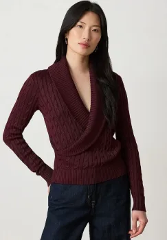 Lauren Ralph Lauren  pulover pentru femei cu bumbac imagine